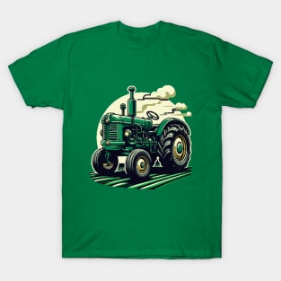 Tractor Pixel Art T-Shirt